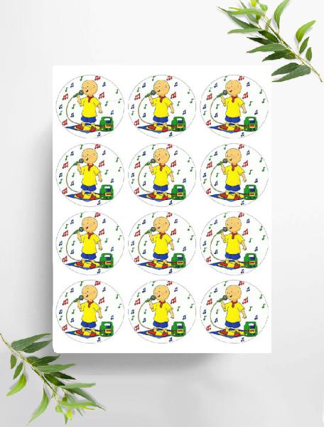 Caillou  Muffinaufleger, Ø ca. 6 cm, 0641x